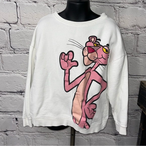 Zara | Shirts u0026 Tops | Pink Panther Sweatshirt Youth 8 | Poshmark